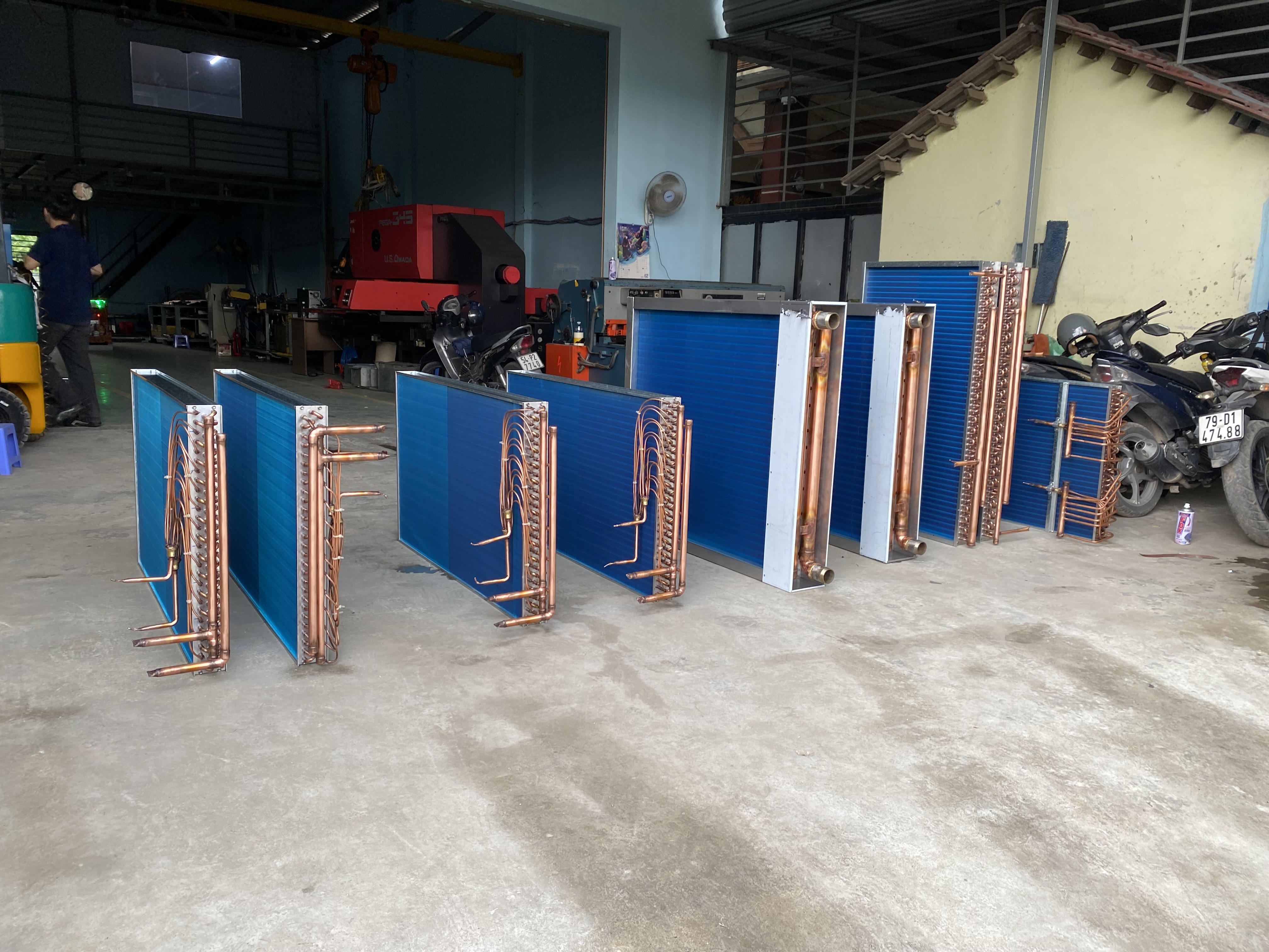 Coil AHU chạy nước - Coil FCU chạy gar