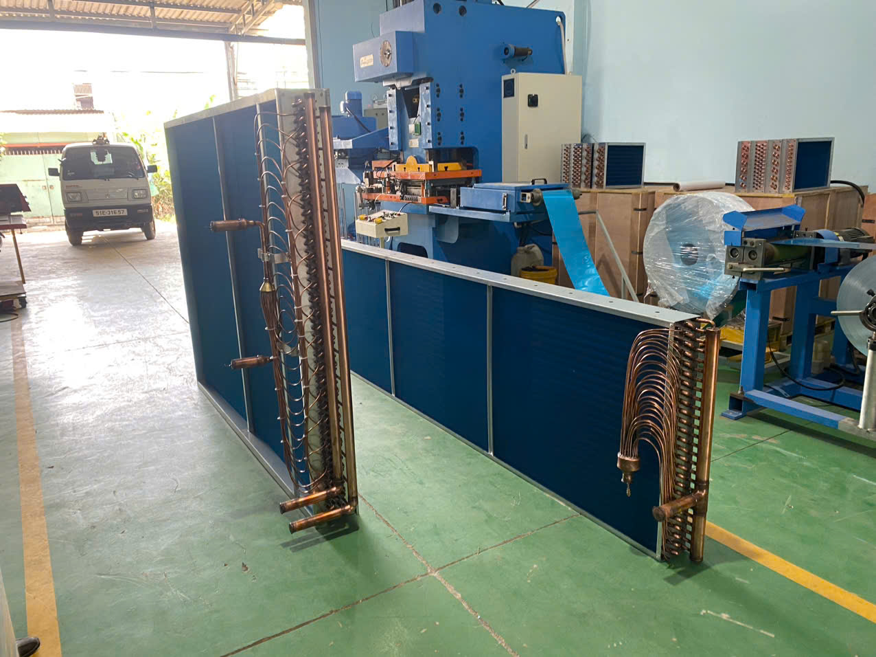 Dàn trao đổi nhiệt - coil AHU